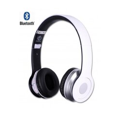 Rebeltec Crystal Universālas Bluetooth 4.2 Bezvadu Stereo Austiņas ar FM Radio / MP3 Micro SD and Zvana funkciju Baltas cena un informācija | Austiņas | 220.lv