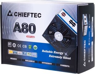 Chieftec A80 CTG-650C cena un informācija | Barošanas bloki (PSU) | 220.lv