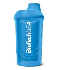Šeikers Biotech Smartshake, 600 ml (zils) cena un informācija | Ūdens pudeles | 220.lv