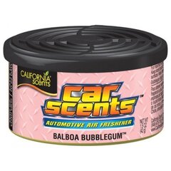 Automašīnas gaisa atsvaidzinātājs California Scents Balboa Bubblegum cena un informācija | Auto gaisa atsvaidzinātāji | 220.lv