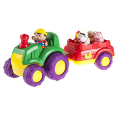 Rotaļu traktors ar skaņām Smiki cena un informācija | Rotaļlietas zīdaiņiem | 220.lv