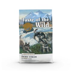 Taste Of The Wild "Pacific Stream" sausā barība kucēniem ar žāvētu lasi, 2 kg cena un informācija | Sausā barība suņiem | 220.lv