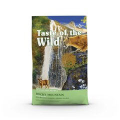 Taste of the Wild "Rocky Mountain" kaķu barība ar ceptu gaļu un kūpinātu lasi, 2 kg cena un informācija | Sausā barība kaķiem | 220.lv