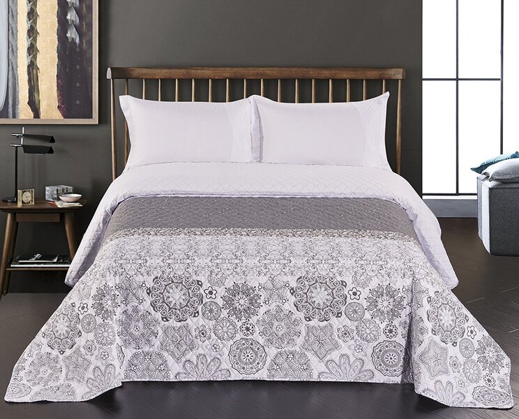 Decoking gultas pārsegs Alhambra, pelēkā krāsā - dažādi izmēri cena