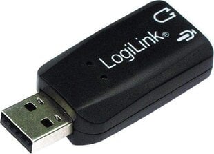 Logilink USB Audio adapter, 5.1 sound ef cena un informācija | Adapteri un USB centrmezgli | 220.lv