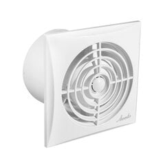 Izplūdes ventilators Awenta Silence WZ100H, 100mm cena un informācija | Ventilatori vannas istabai | 220.lv