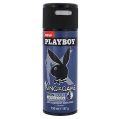Dezodorants Playboy King of the Game 150 ml cena un informācija | Parfimēta vīriešu kosmētika | 220.lv