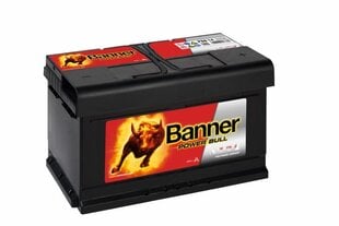 BANNER Power Bull 80Ah 700A cena un informācija | Akumulatori | 220.lv