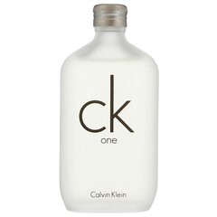 Calvin Klein CK One EDT unisex 100 ml cena un informācija | Sieviešu smaržas | 220.lv