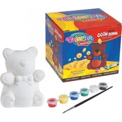 Krāsojama krājkase Colorino Creative cena un informācija | Attīstošās rotaļlietas | 220.lv