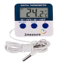 Elektroniskais termometrs 2measure 170600 cena un informācija | Meteostacijas, termometri | 220.lv