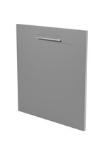 Durvis trauku mazgājamai mašīnai 60 cm, gaiši pelēks cena un informācija | Virtuves furnitūra | 220.lv