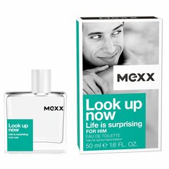 Tualetes ūdens Mexx Look Up Now For Him - EDT 50 ml cena un informācija | Vīriešu smaržas | 220.lv
