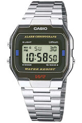 Pulkstenis Casio A163WA-1QES cena un informācija | Vīriešu pulksteņi | 220.lv