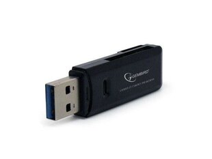 Gembird compact USB 3.0 SD/MicroSD Card Reader, blister cena un informācija | Citi piederumi fotokamerām | 220.lv