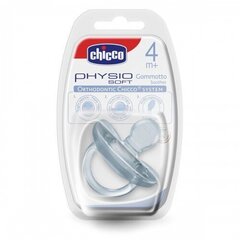 Chicco silikona knupis Physio Soft, 6 mēn.+, 1 gab. cena un informācija | Knupīši | 220.lv