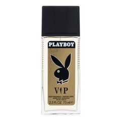 Izsmidzināms Dezodorants Playboy Vip Men 75 ml cena un informācija | Parfimēta vīriešu kosmētika | 220.lv