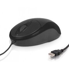 Laidinė optinė pelė 4world USB Classic, juoda. cena un informācija | Peles | 220.lv
