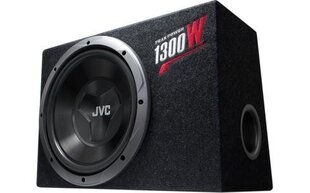 JVC, CS-BW120 žemų dažnių kolonėlė 1300W cena un informācija | Auto akustiskās sistēmas | 220.lv
