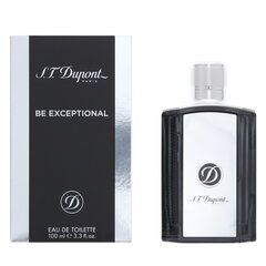 Tualetes ūdens S.T. Dupont Be Exceptional EDT 100 ml cena un informācija | Vīriešu smaržas | 220.lv