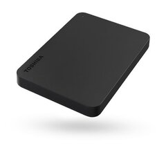 Toshiba Canvio Basics 2.5'' 2TB USB 3.0 melna cena un informācija | Ārējie cietie diski | 220.lv