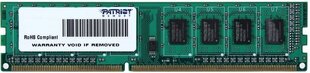 PATRIOT DDR3-1600 4GB DIMM CL11 cena un informācija | Operatīvā atmiņa (RAM) | 220.lv