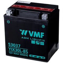 Akumuliatorius VMF Powersport Liquifix, YIX30L-BS cena un informācija | Moto akumulatori | 220.lv