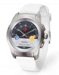 MyKronoz ZeTime Original Regular Silver/White cena un informācija | Viedpulksteņi (smartwatch) | 220.lv