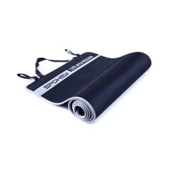 Sporta paklājs Spokey Flexmat V, 180x60x0,6 cm, melns cena un informācija | Vingrošanas paklāji | 220.lv