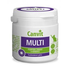 Vitamīni kaķiem CANVIT MULTI N100, 100 g cena un informācija | Vitamīni, uztura bagātinātāji, pretparazītu līdzekļi kaķiem | 220.lv