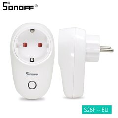 Sonoff S26 išmanusis elektros lizdas cena un informācija | Elektrības slēdži, rozetes | 220.lv