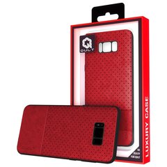 Aizsargmaciņš Qult Luxury Drop Back Case Silicone Case Samsung G960 Galaxy S9 Red cena un informācija | Telefonu vāciņi, maciņi | 220.lv