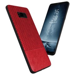 Aizsargmaciņš Qult Luxury Drop Back Case Silicone Case Samsung Galaxy Note 8 Red cena un informācija | Telefonu vāciņi, maciņi | 220.lv
