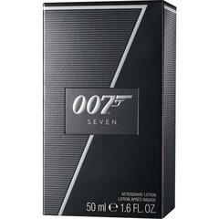 Losjons pēc skūšanās James Bond Seven 50 ml cena un informācija | Parfimēta vīriešu kosmētika | 220.lv