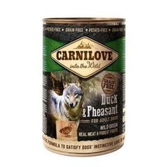 Carnilove Duck&Pheasant Konservēts 400g Suņiem cena un informācija | Konservi suņiem | 220.lv