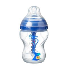 Pudele Tommee Tippee Anti-Colic 0 + mēneši, 260 ml cena un informācija | Bērnu pudelītes un to aksesuāri | 220.lv
