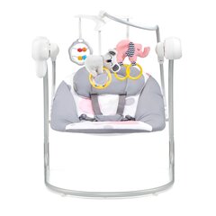 Gultiņa šupoles Kinderkraft Minky, (0-9 kg),Rozā cena un informācija | Bērnu šūpuļkrēsliņi | 220.lv