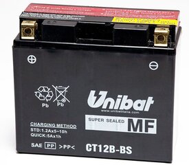 Akumulators Unibat 12V 11AH +- 180A cena un informācija | Moto akumulatori | 220.lv