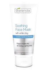 Nomierinoša sejas maska ar balto mālu Bielenda Professional Face Program Soothing 150 g cena un informācija | Sejas maskas, acu maskas | 220.lv