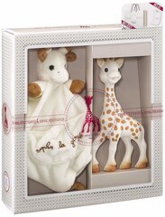 Vulli žirafes komplekta košļājamā Sophie la Girafe + mandele 000003 cena un informācija | Rotaļlietas zīdaiņiem | 220.lv