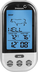 Digitālais bezvadu pārtikas termometrs Bioterm, 0°C - 300 ° C cena un informācija | Grila, barbekjū piederumi un aksesuāri | 220.lv