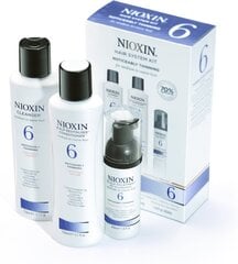 Komplekts matiem Nioxin System 6: šampūns 150 ml + kondicionieris 150 + serums galvas ādai 40 ml cena un informācija | Šampūni | 220.lv