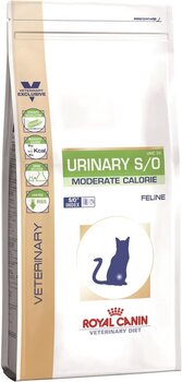 Royal Canin barība kaķiem pret struvīta akmeņu veidošanos Vet cat urinary moderate calorie, 9 kg cena un informācija | Sausā barība kaķiem | 220.lv