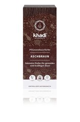 Augu matu krāsa Khadi, pelnu brūnā krāsā 100 g cena un informācija | Matu krāsas | 220.lv