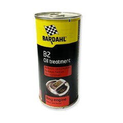Sintētiskās eļļas apstrāde Bardahl +60.000KM (300ml) cena un informācija | Auto eļļu piedevas | 220.lv