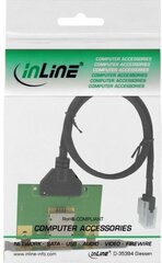 InLine SAS PCI Bracket with Cable ext. SFF-8088 to int. SFF-8087 0.5m (27651I) cena un informācija | Piederumi korpusiem | 220.lv