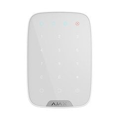 Ajax Keypad bezvadu klaviatūra, balta cena un informācija | Drošības sistēmas, kontrolieri | 220.lv