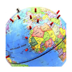 Globuss ar magnētiem cena un informācija | Pasaules kartes | 220.lv