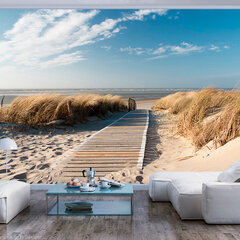 Foto tapete - North Sea beach, Langeoog cena un informācija | Fototapetes | 220.lv