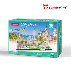 3D puzle CubicFun Bavārija cena un informācija | Puzles, 3D puzles | 220.lv